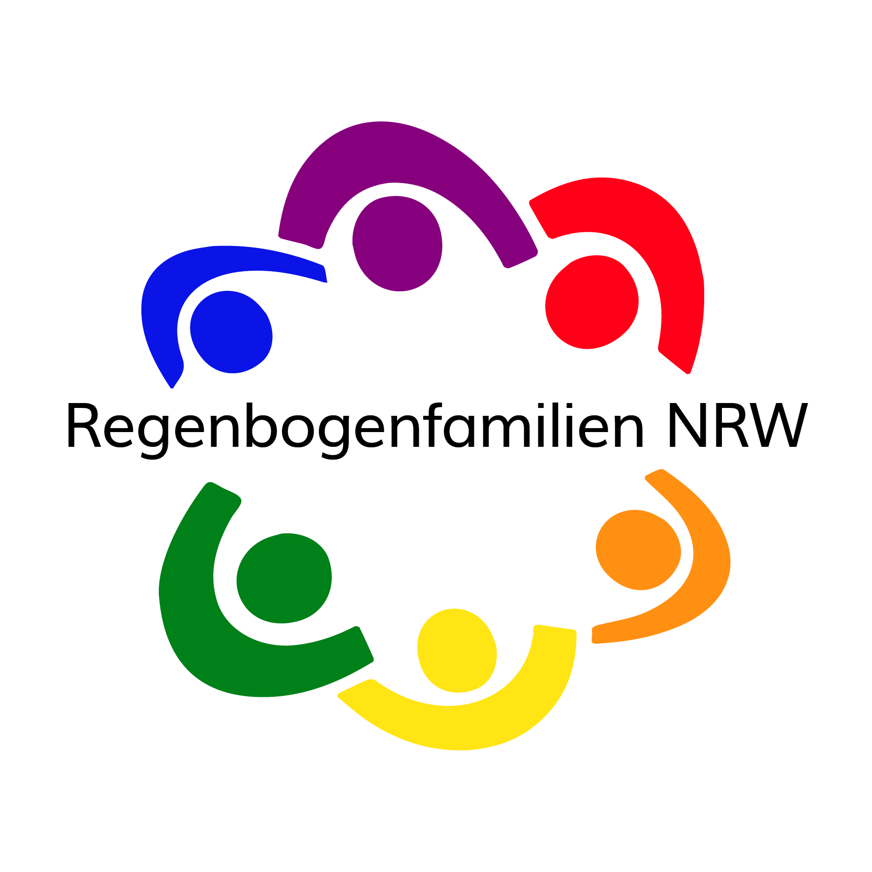 Logo der LAG Regebnogenfamilien NRW